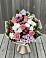 Букет цветов из: Альстромерии, Гвоздики, Розы и Хризантемы в Большом Сорокино