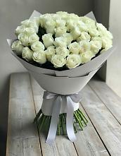 Букет 35 Белых роз в Большом Сорокино