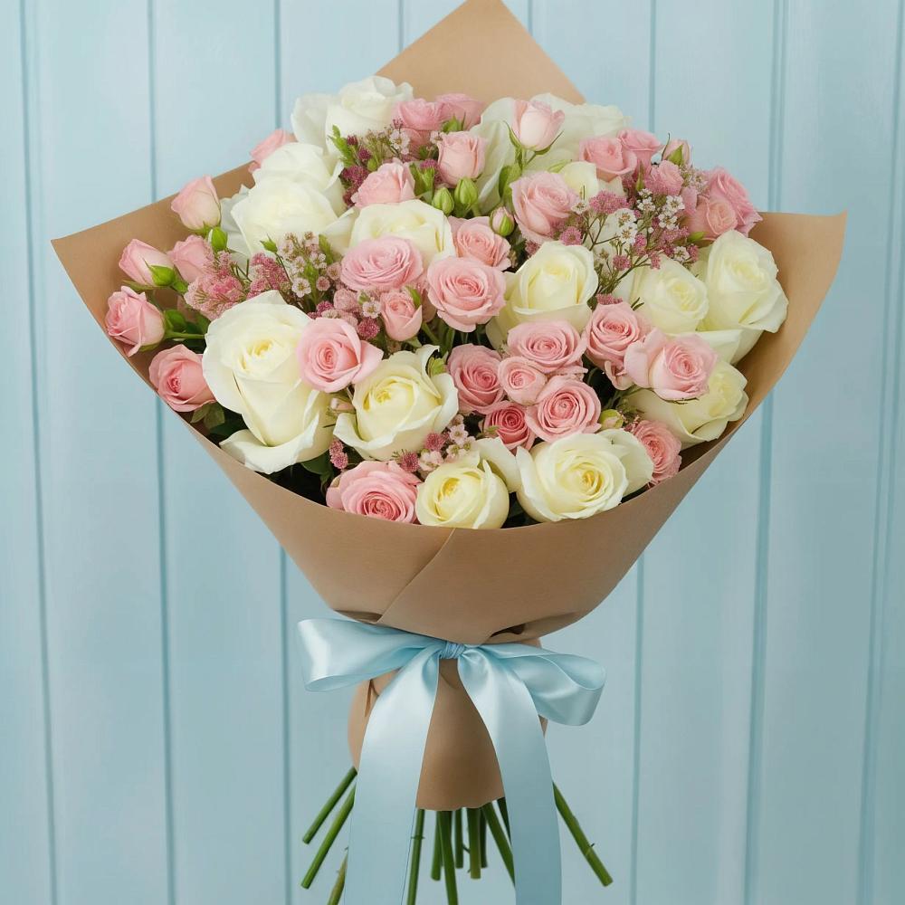 Букет цветов из: Розы в Большом Сорокино