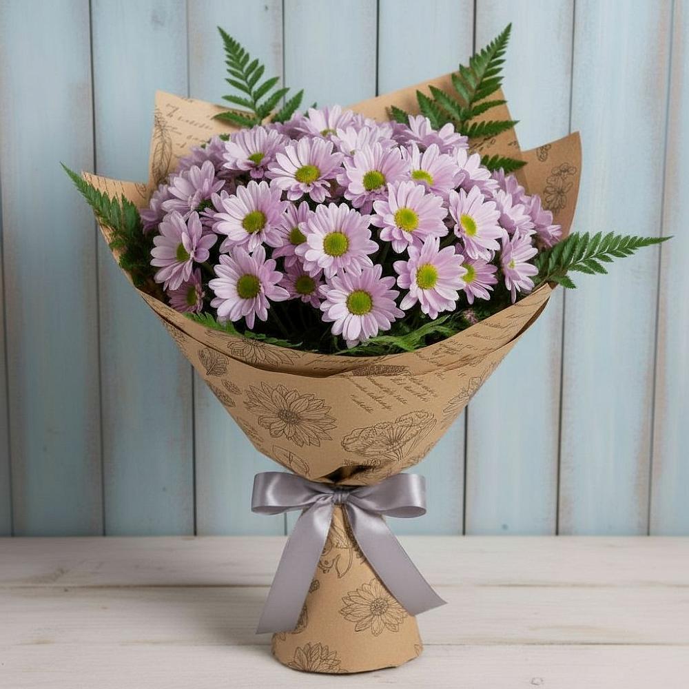 Букет цветов из: Хризантемы в Большом Сорокино