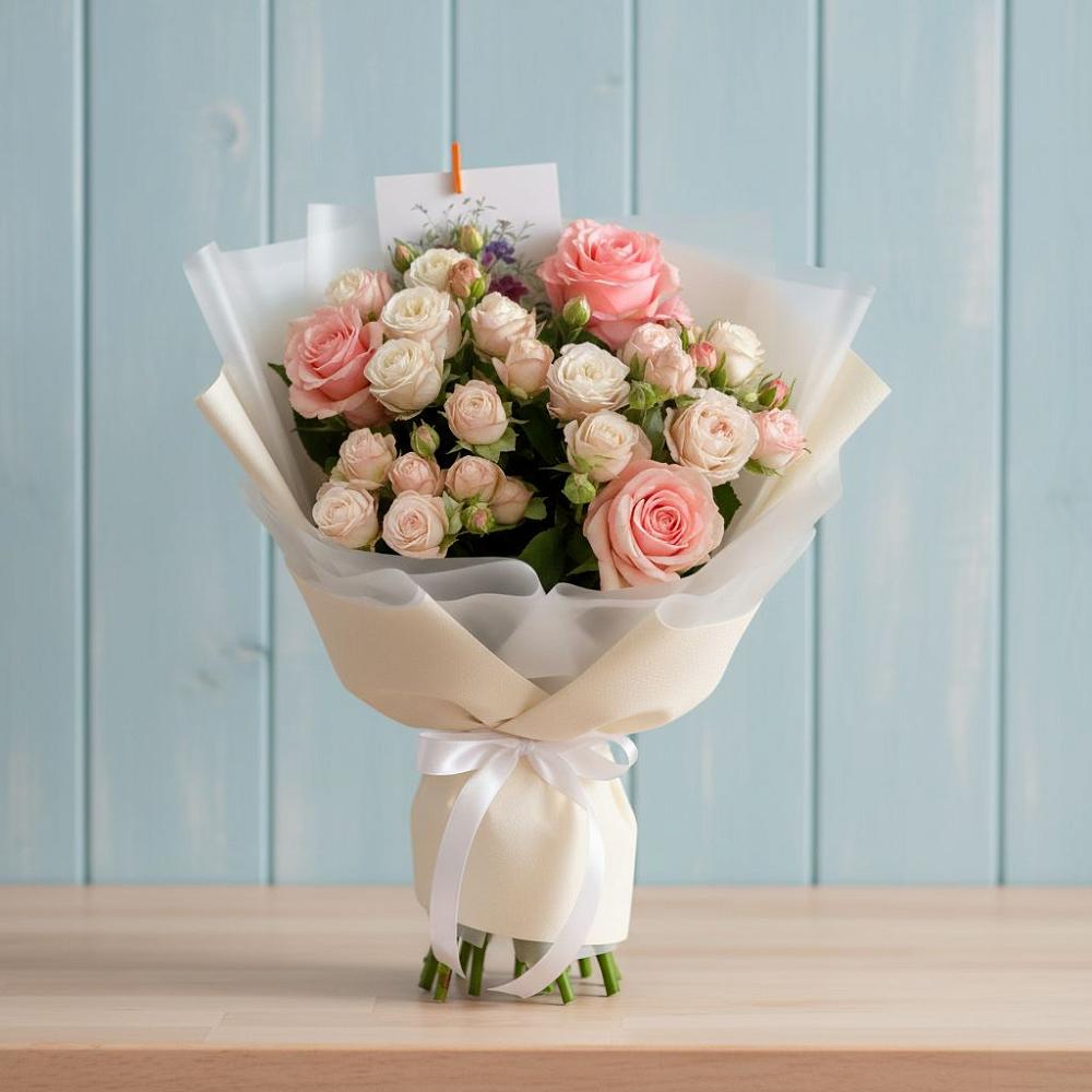 Букет цветов из: Розы в Большом Сорокино