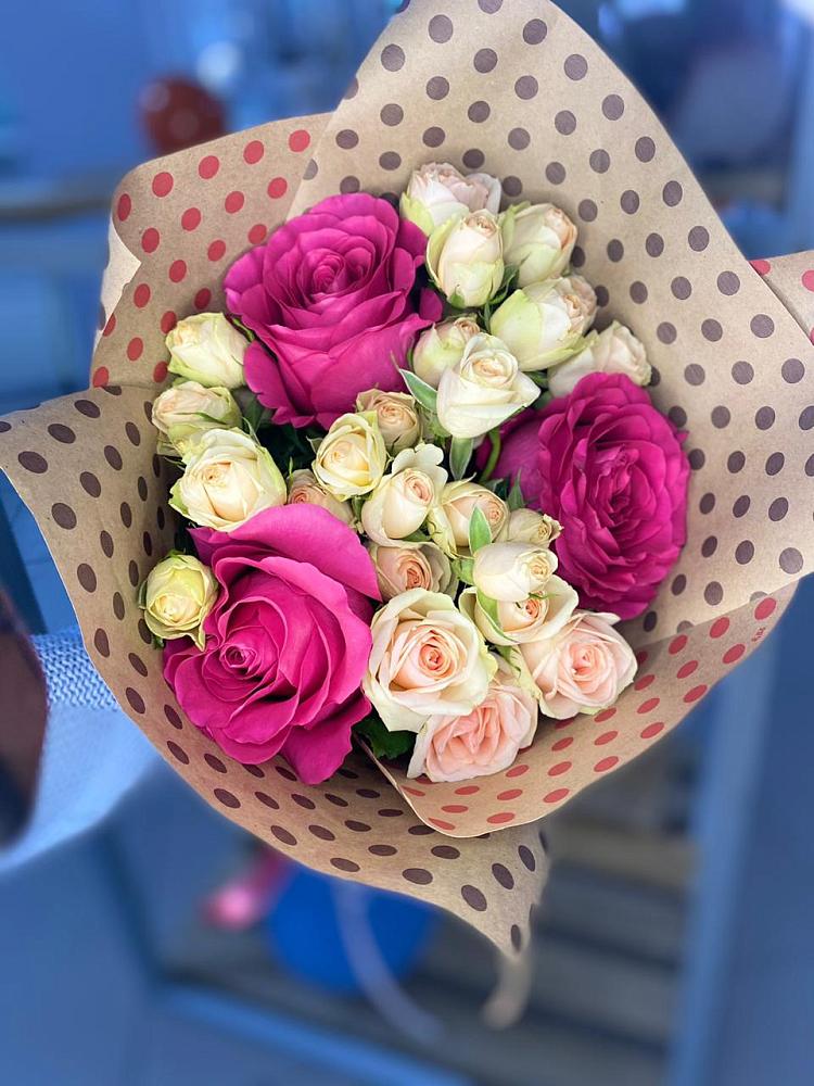 Букет цветов из: Розы в Большом Сорокино