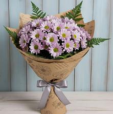 Букет цветов из:  Хризантемы в Большом Сорокино