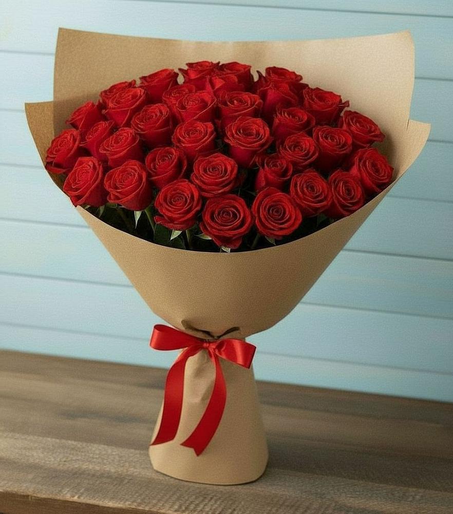 Букет Красные розы Милано в Большом Сорокино