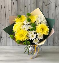 Букет цветов из:  Хризантемы #REPLACE_PRED# Большом Сорокино