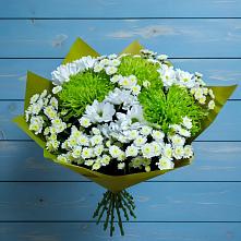 Букет цветов из:  Хризантемы в Большом Сорокино