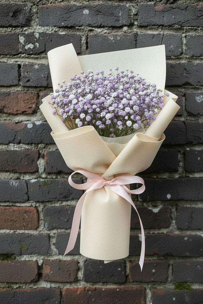 Букет цветов из: Гипсофила в Большом Сорокино