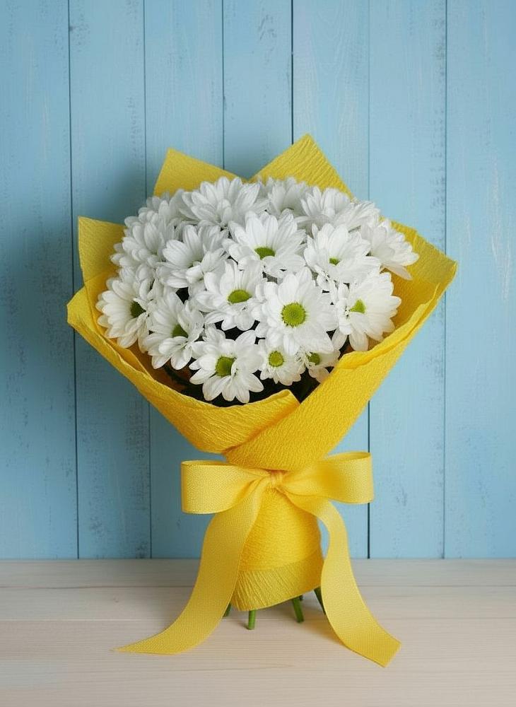 Букет цветов из: Хризантемы в Большом Сорокино