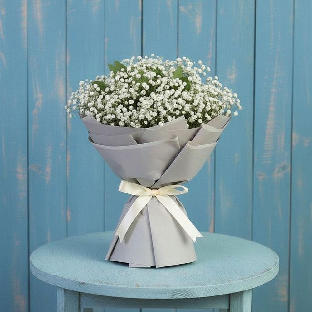 Букет цветов из: Гипсофила в Большом Сорокино