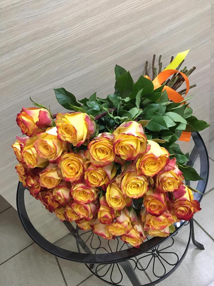 Букет Желтые розы в Большом Сорокино