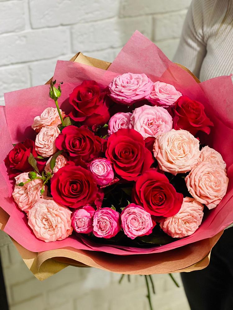 Букет цветов из: Розы в Большом Сорокино