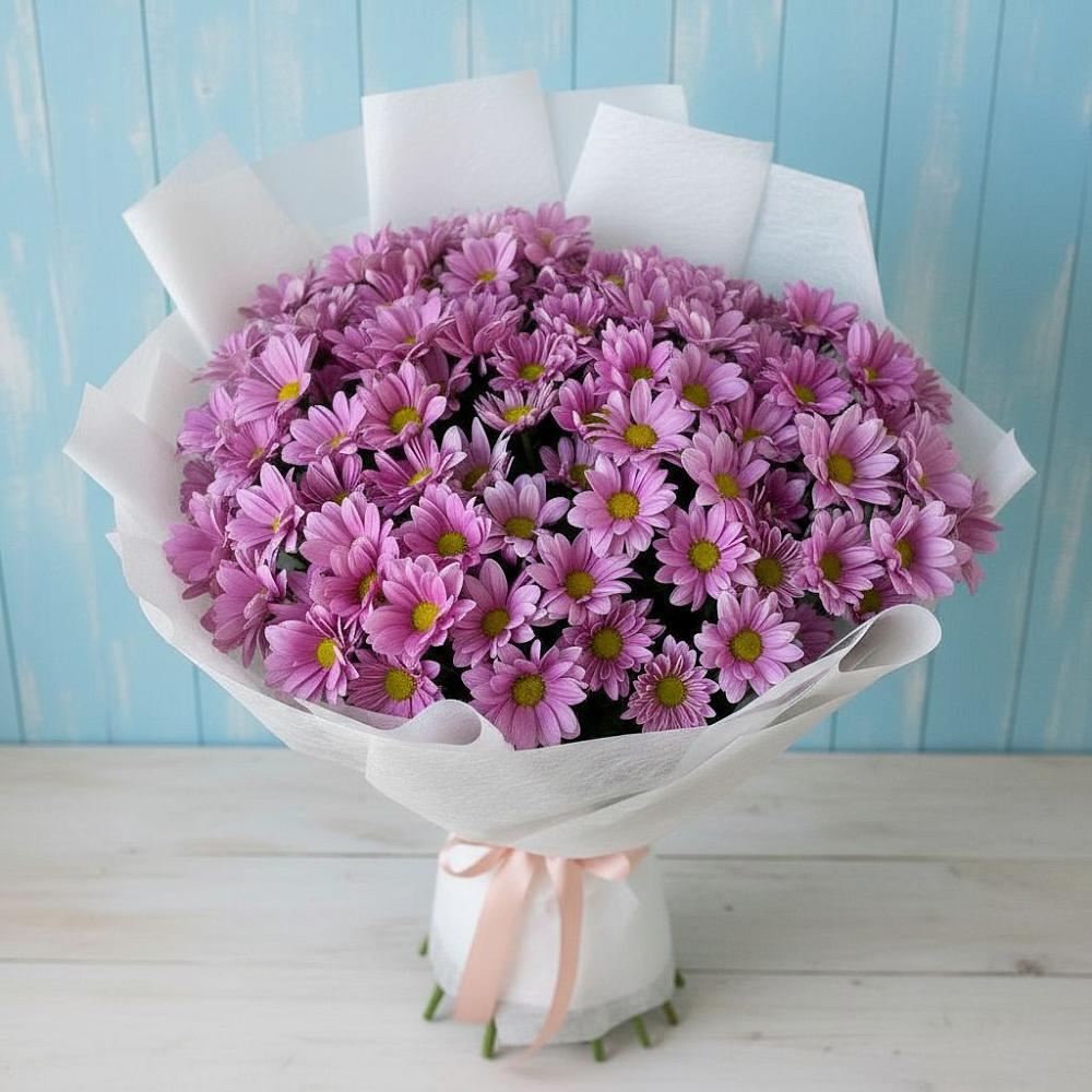 Букет цветов из: Хризантемы в Большом Сорокино