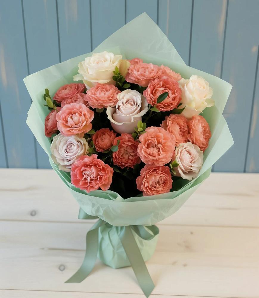 Букет цветов из: Розы в Большом Сорокино