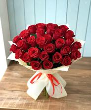 Букет 29 Красных роз в Большом Сорокино