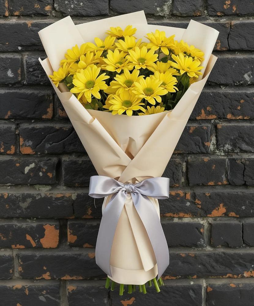 Букет цветов из: Хризантемы в Большом Сорокино