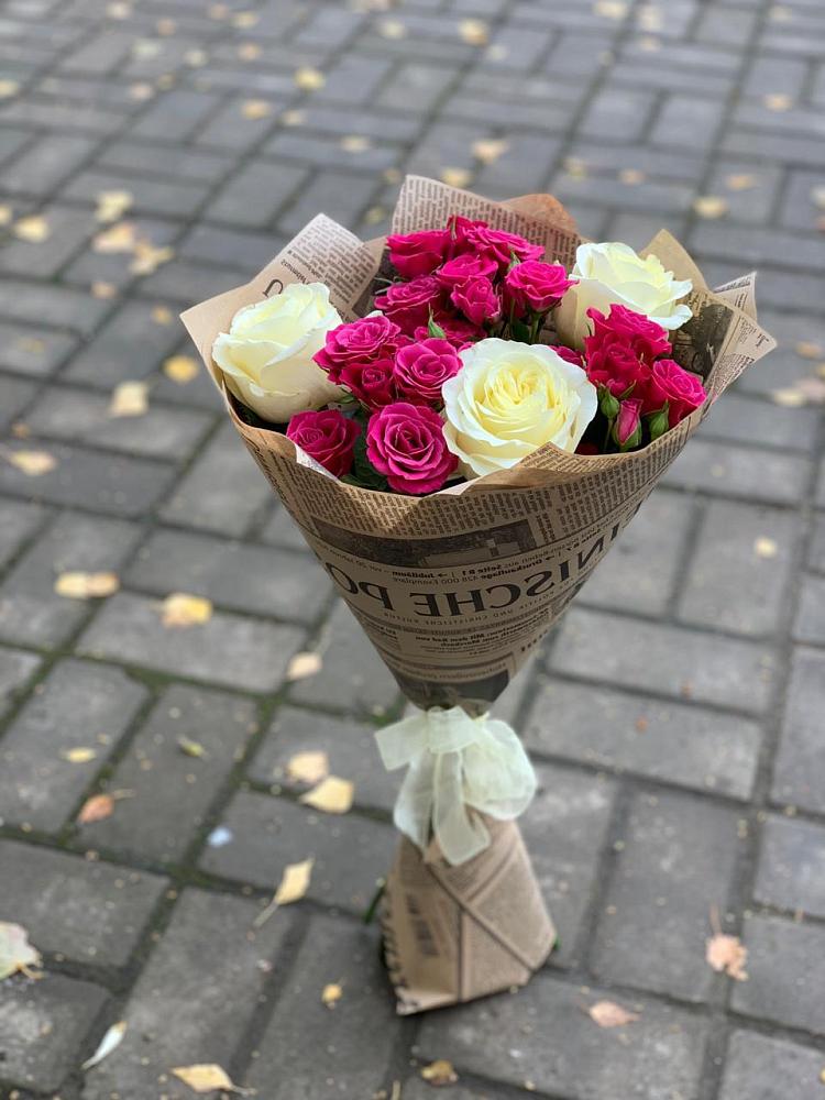 Букет цветов из: Розы в Большом Сорокино