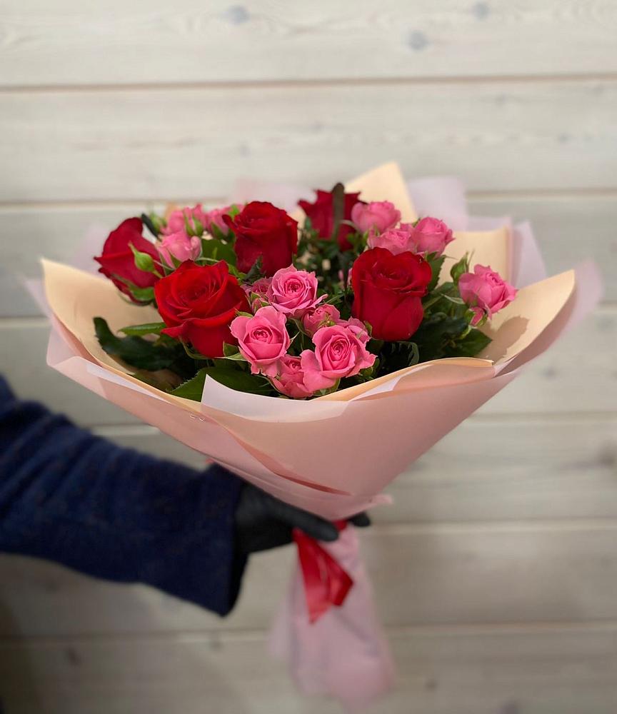 Букет цветов из: Розы в Большом Сорокино