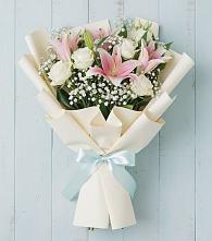 Букет цветов из:  Лилии в Большом Сорокино